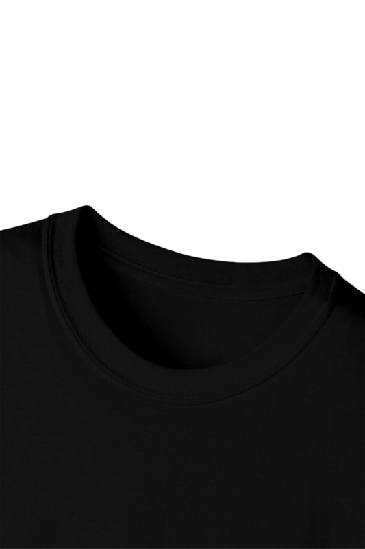 Round Neck Black T shirt