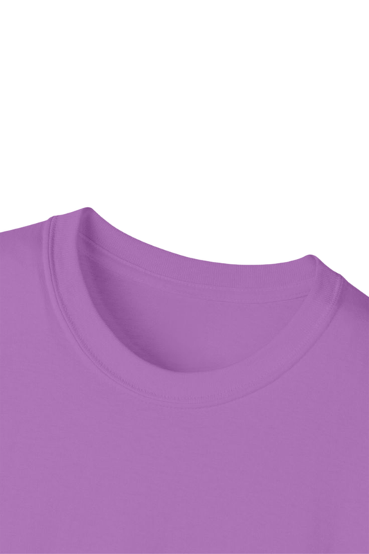 Round Neck purple T-shirt